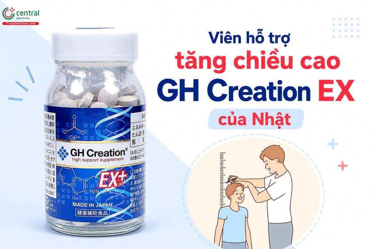 GH Creation EX mang đến vóc dáng lý tưởng cho trẻ