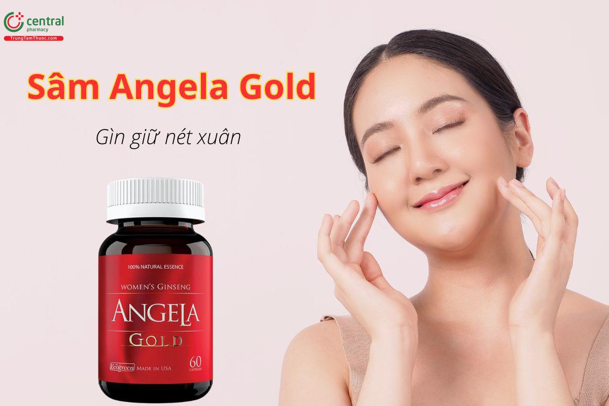 Tăng cường sinh lý nữ với Sâm Angela Gold