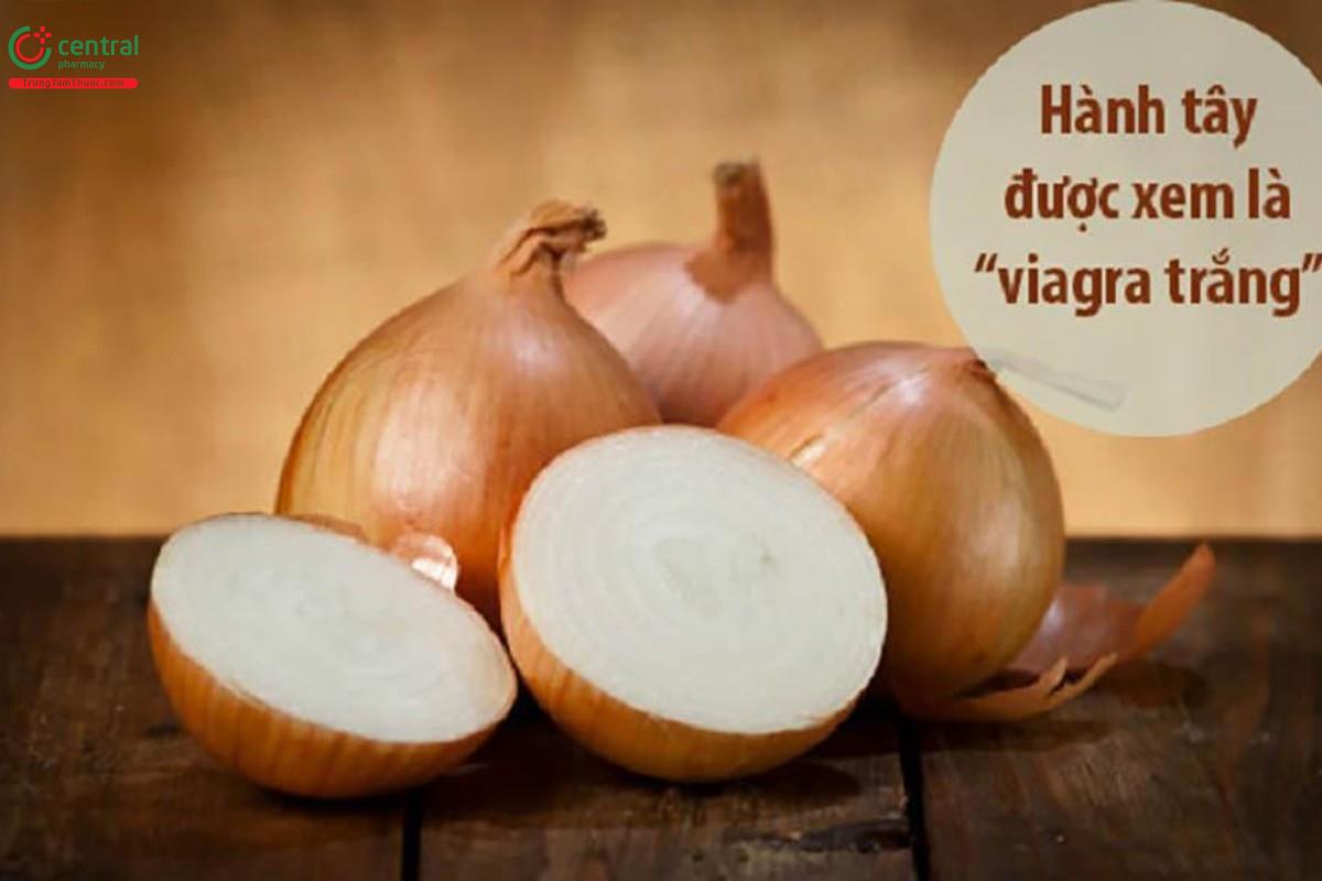 Hành tây giúp hỗ trợ điều trị yếu sinh lý
