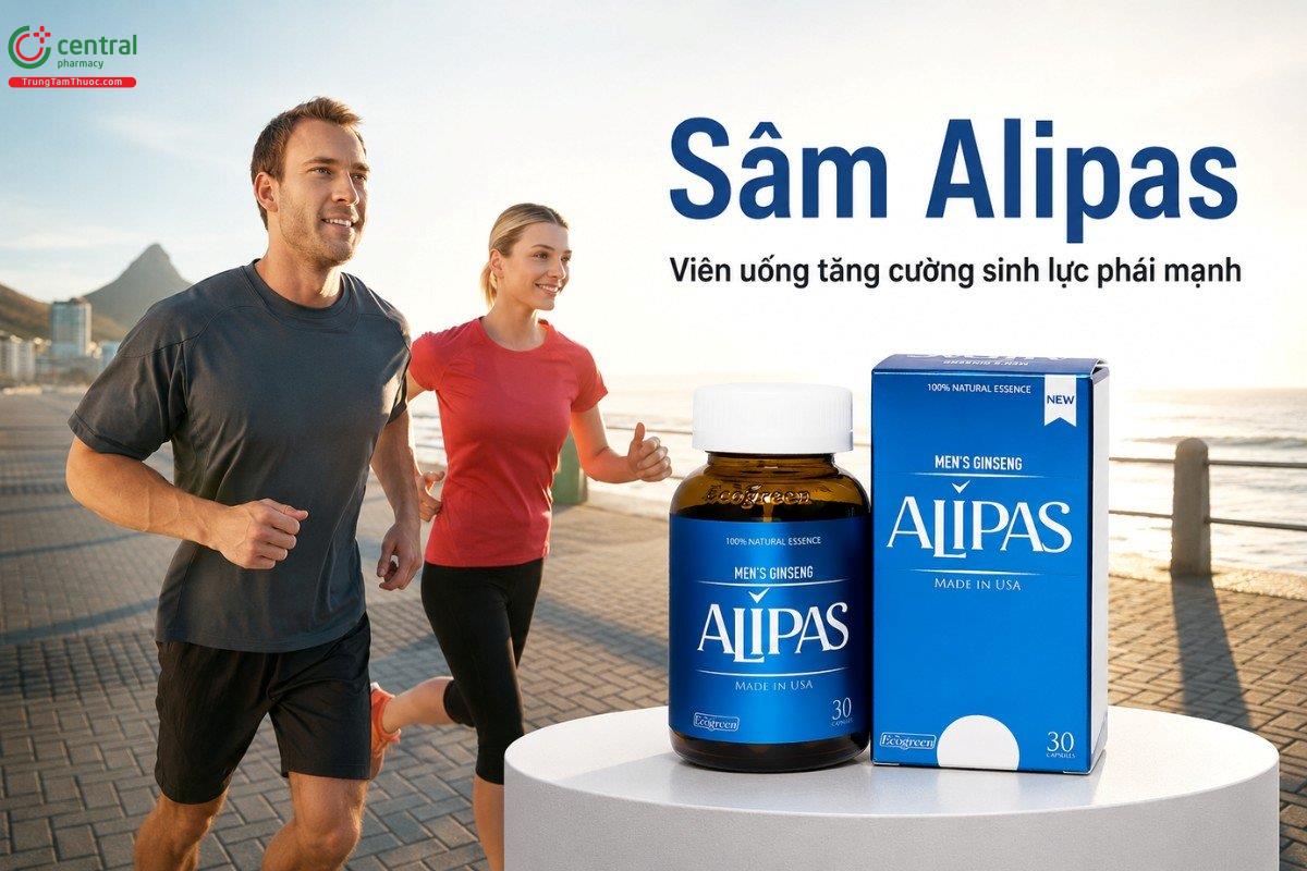 Sâm Alipas - Viên tăng cường sinh lý nam của Mỹ