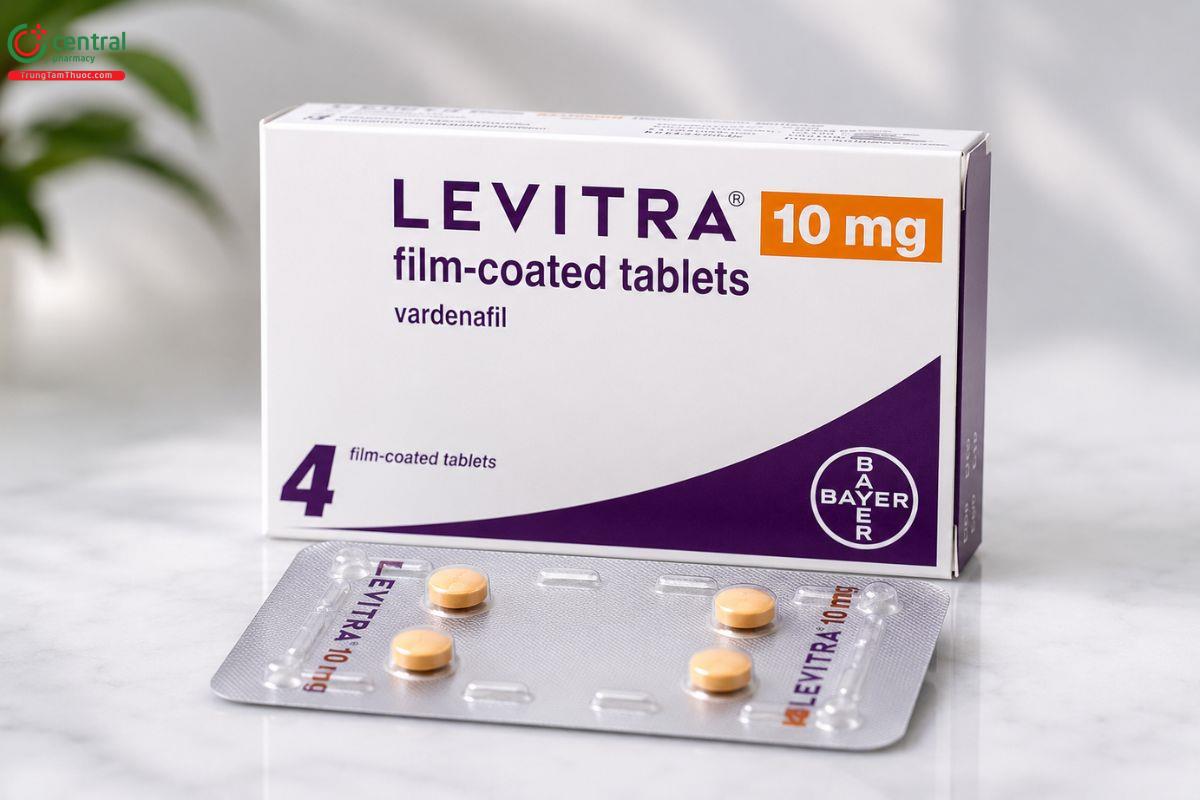 Thuốc Levitra - Tăng kích thước tức thì, "yêu" dài lâu