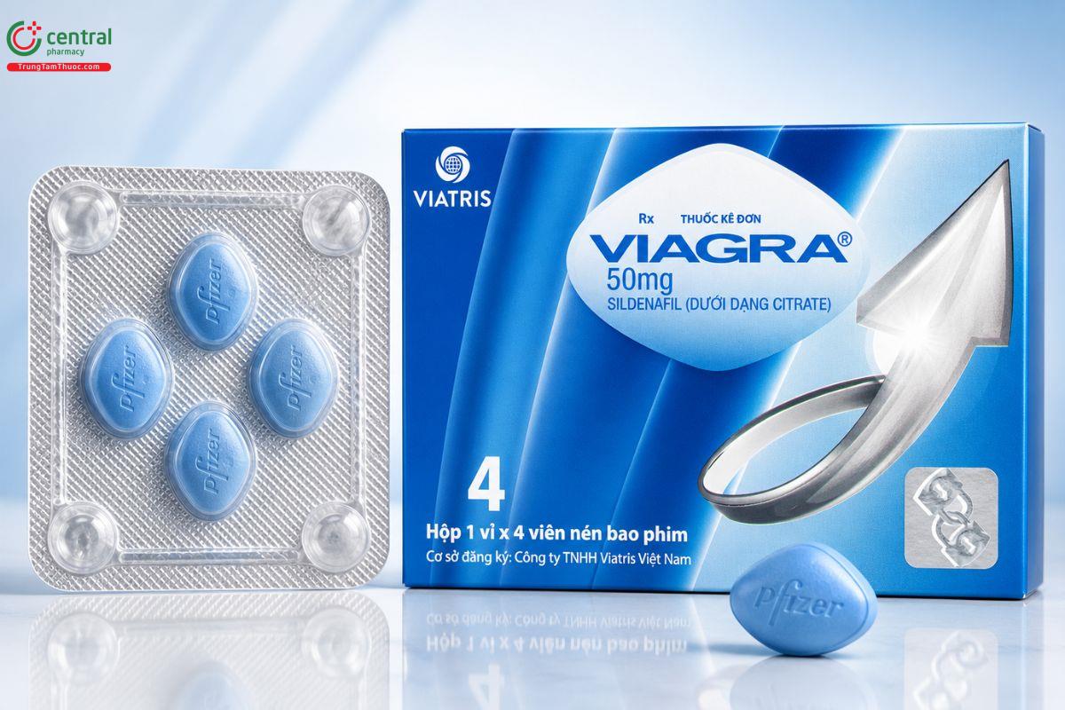 Viagra - "Thần dược" giúp dương vật tăng size tức thì