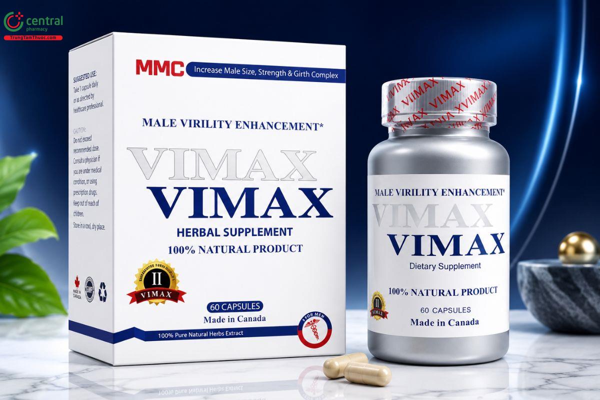 Vimax - Sản phẩm tăng size dương vật từ thiên nhiên