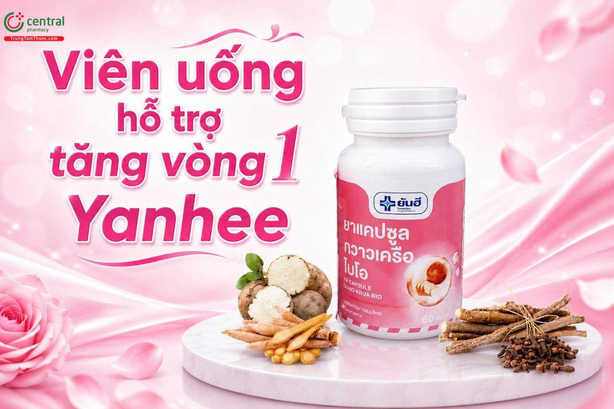Viên uống hỗ trợ tăng vòng 1 Thái Lan Yanhee