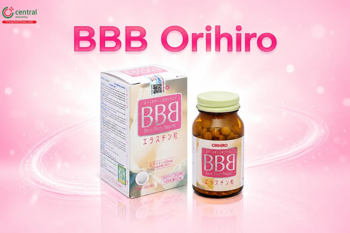 Sản phẩm giúp săn chắc vòng 1 BBB Orihiro của Nhật 
