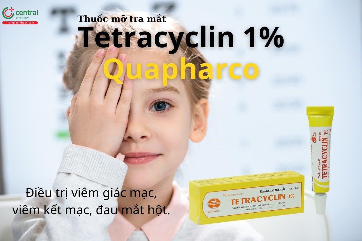 Thuốc tetracyclin 1% quapharco