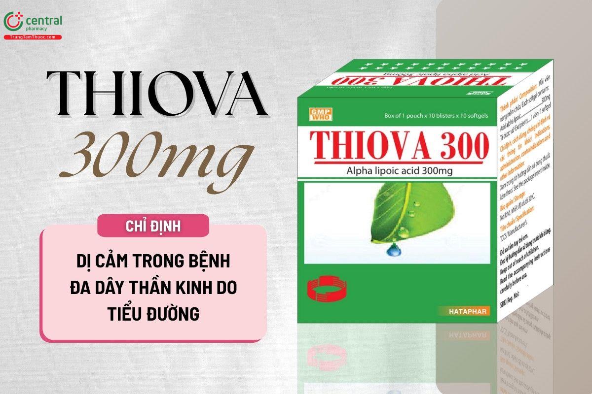Chỉ định của thuốc Thiova 300mg