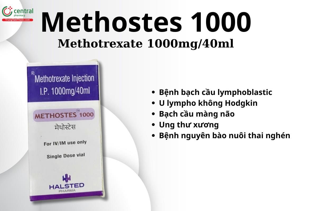 Thuốc tiêm Methostes 1000