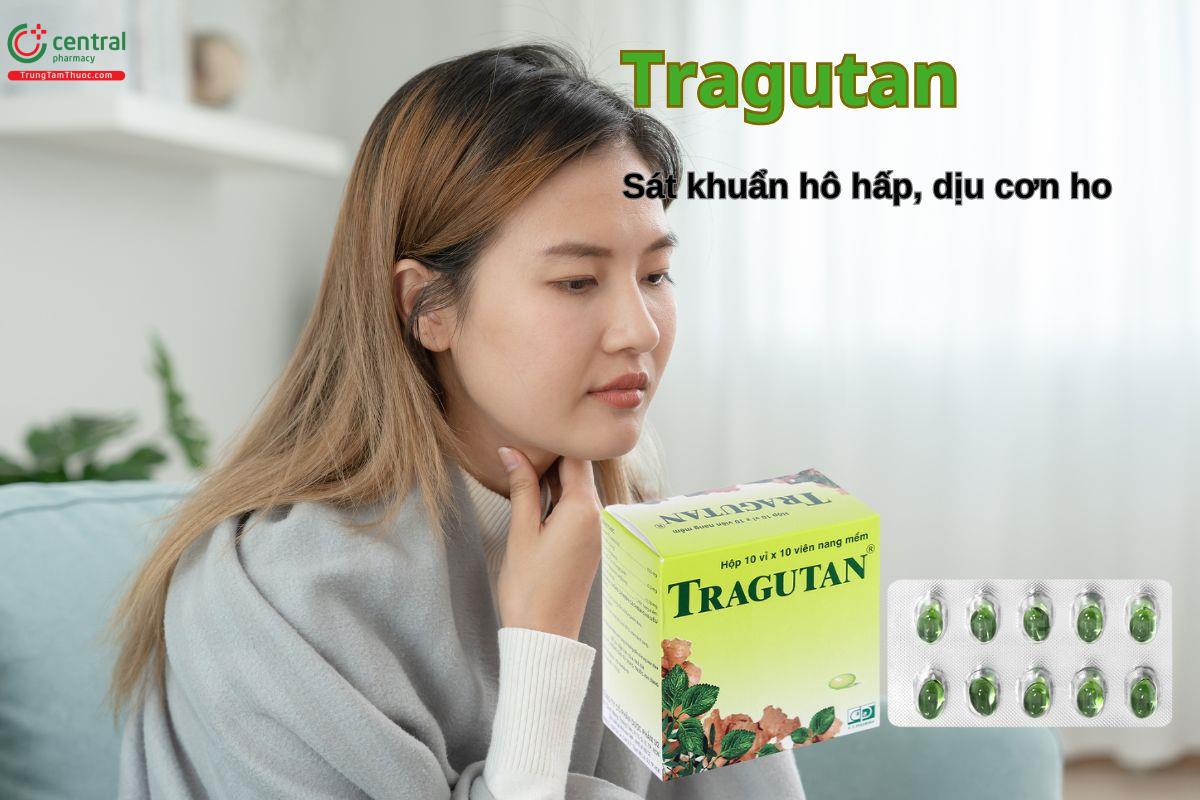 Thuốc Tragutan điều trị các chứng ho do kích ứng hầu họng