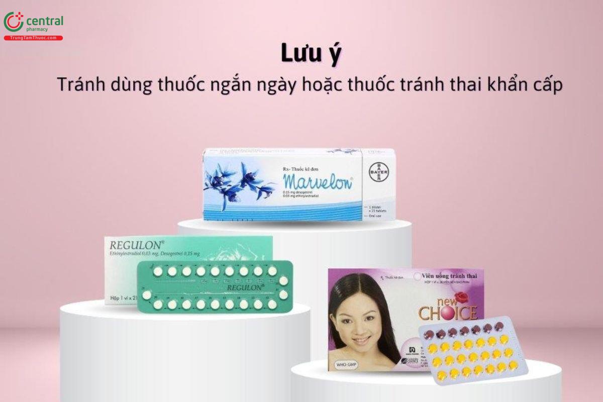 Các thuốc tránh thai cũng có thể giảm đau bụng kinh