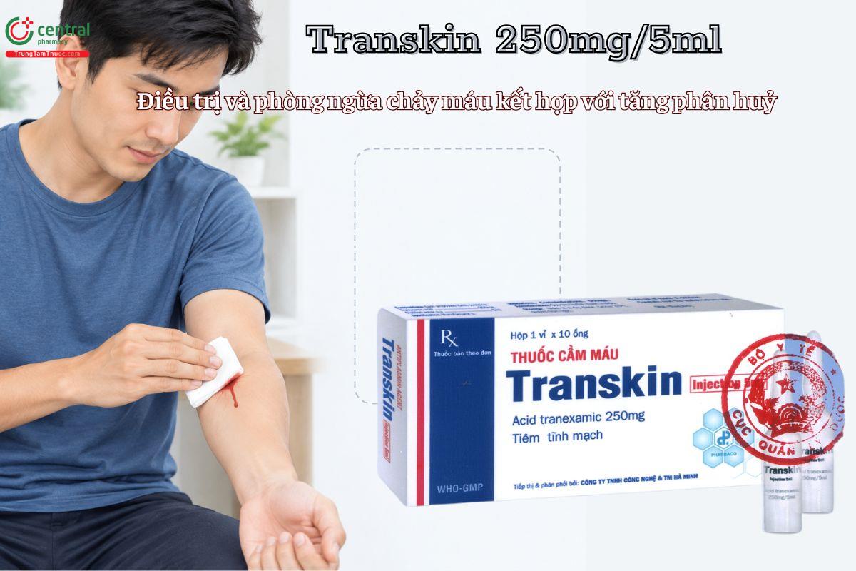 Thuốc Transkin 250mg/5ml là thuốc gì?