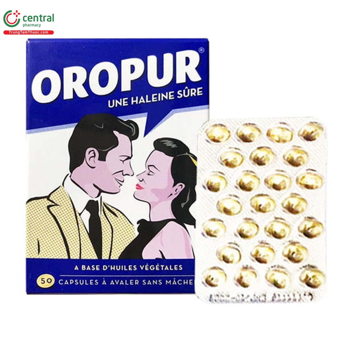 Thuốc trị hôi miệng từ dạ dày Oropur