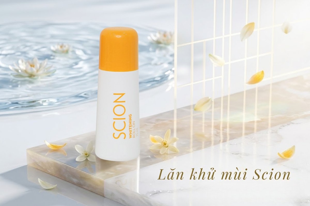 Lăn khử mùi Scion giúp ngăn mùi hiệu quả và nhẹ dịu cho làn da