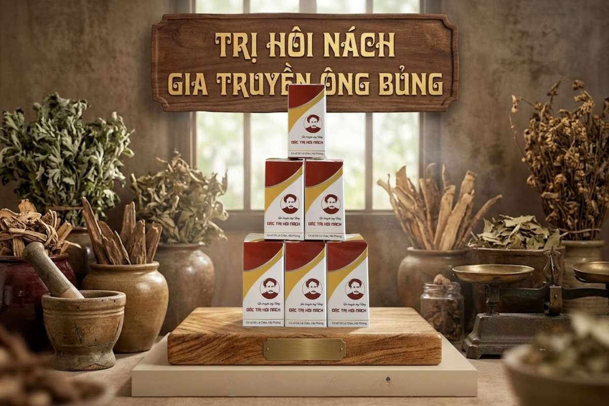 Thuốc trị hôi nách ông Bủng được nhiều người lựa chọn