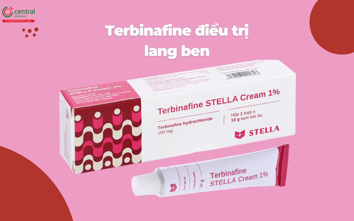 Terbinafine trị lang ben