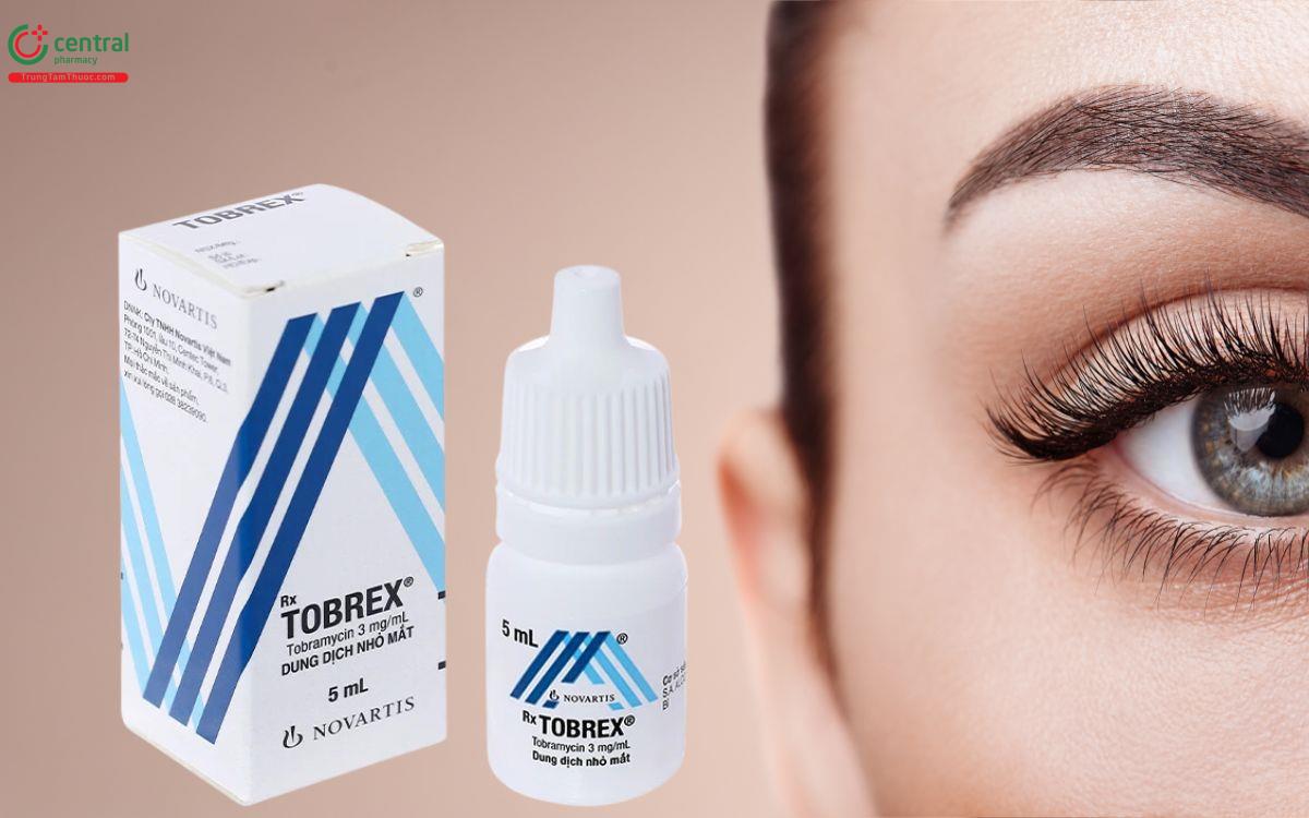 Tobrex trị lẹo mắt