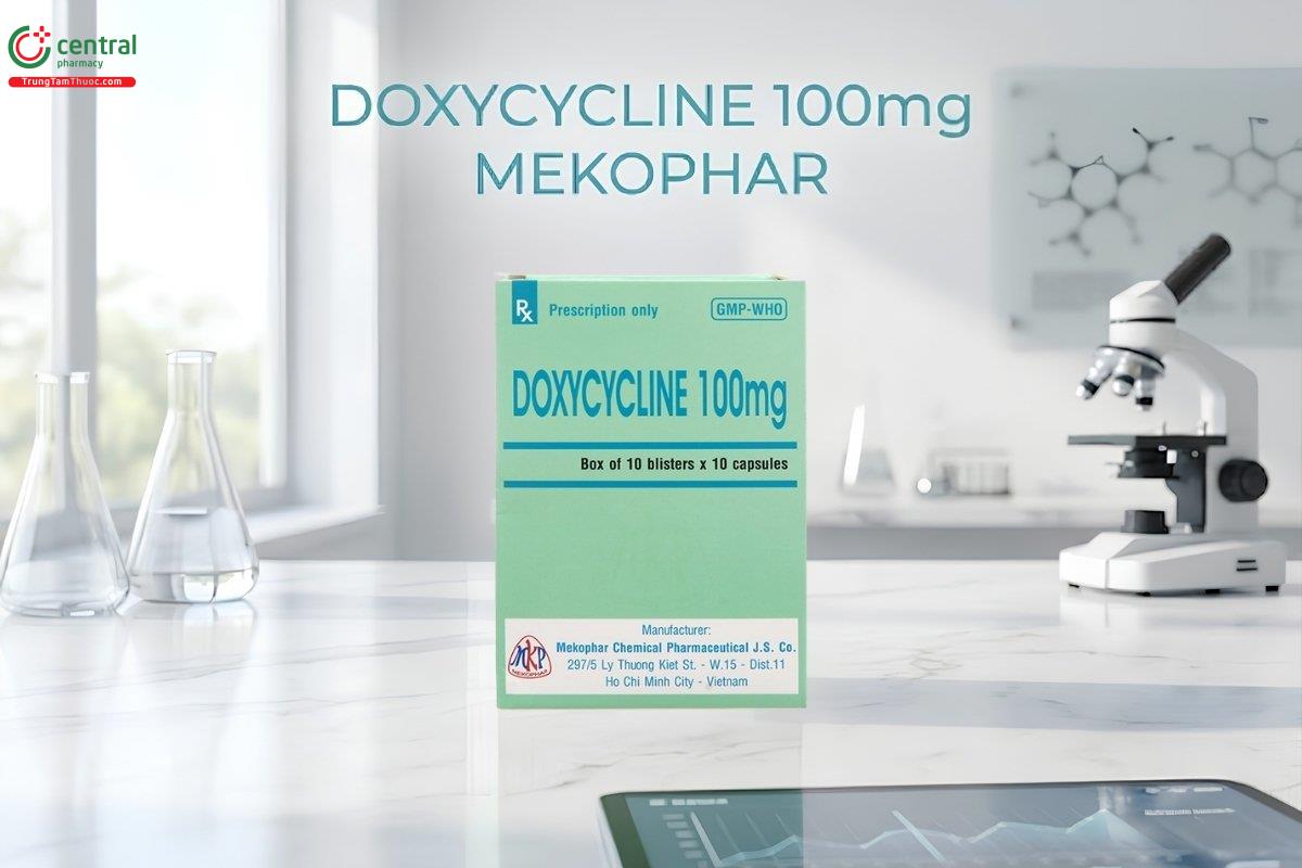 Doxycycline 100mg Mekophar