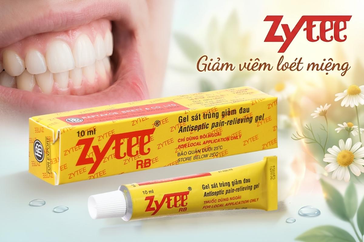Zytee giúp trị nhiệt miệng hiệu quả