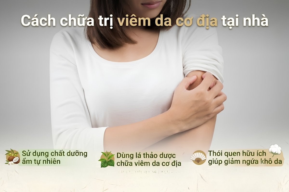 Cách chữa trị viêm da cơ địa tại nhà