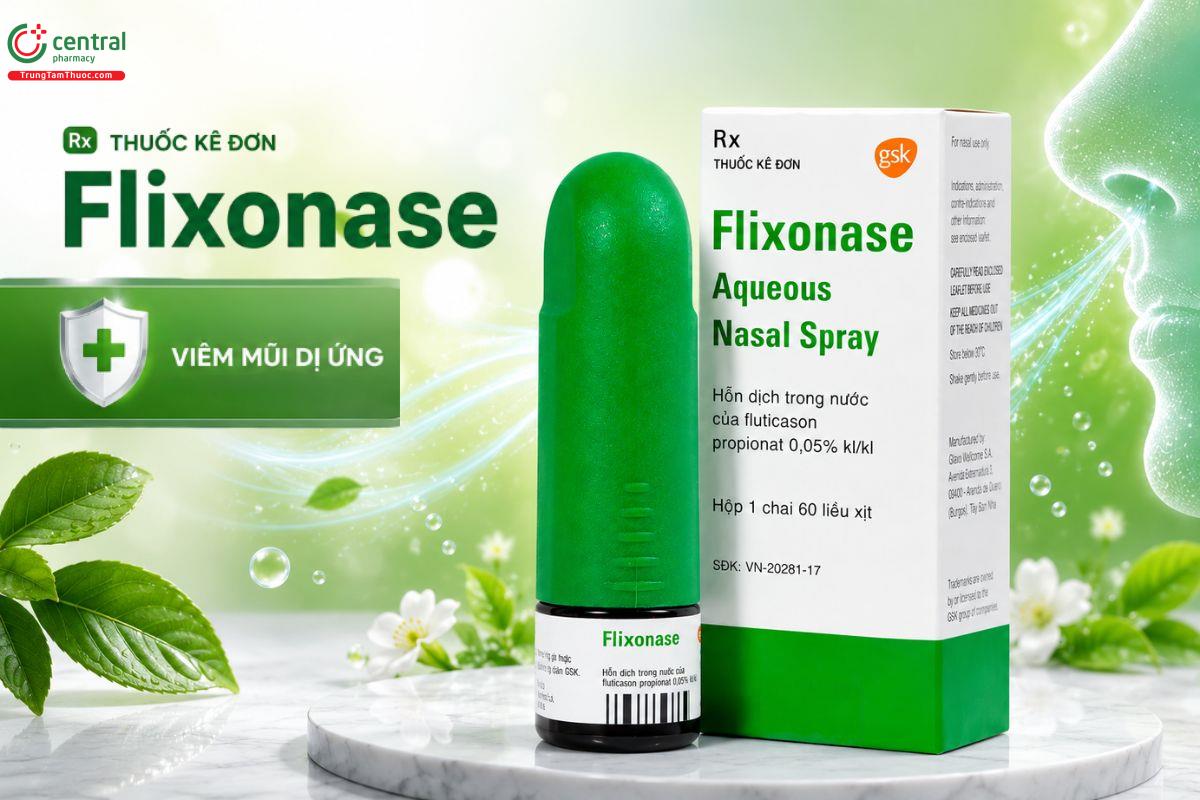 Thuốc xịt mũi Flixonase trị viêm mũi dị ứng