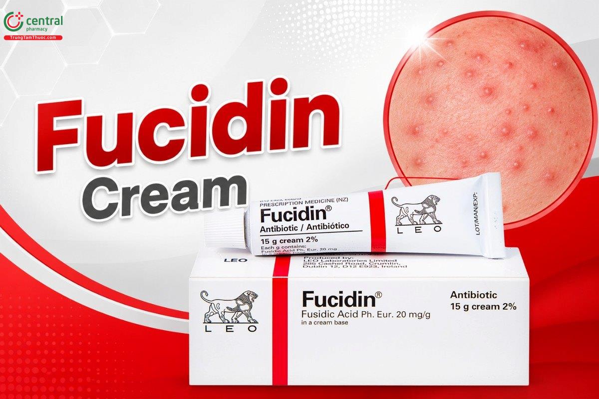 Thuốc Fucidin trị viêm nang lông do vi khuẩn