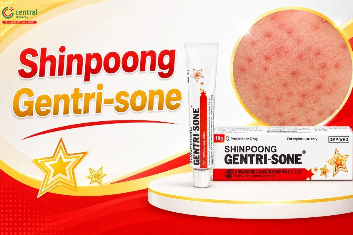 Thuốc bôi viêm nang lông Shinpoong Gentri-sone