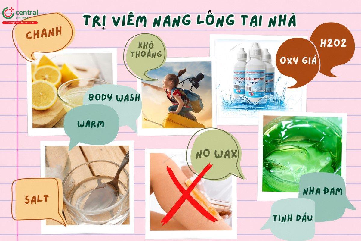Các biện pháp trị viêm nang lông tại nhà