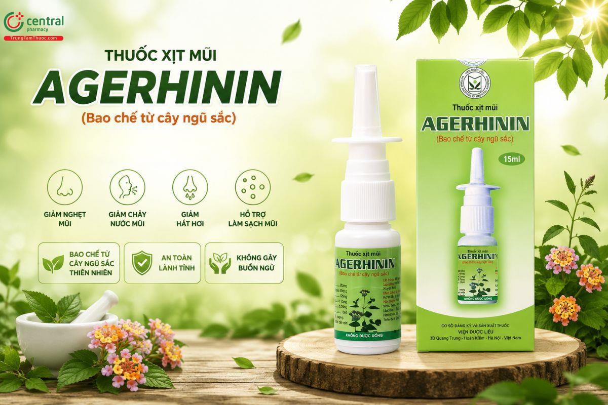 Thuốc xịt mũi Agerhinin
