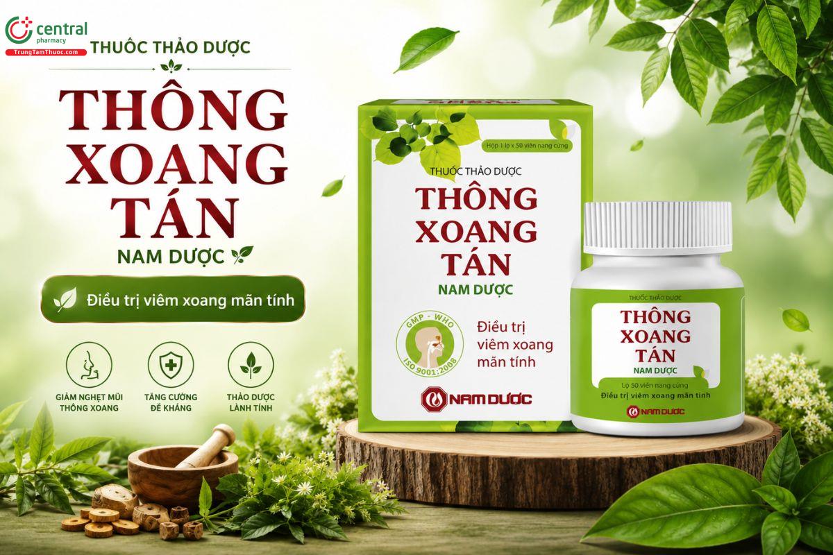 Thông xoang tán Nam Dược