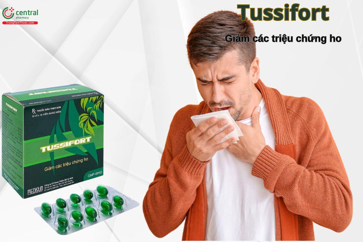 Thuốc Tussifort điều trị triệu chứng ho