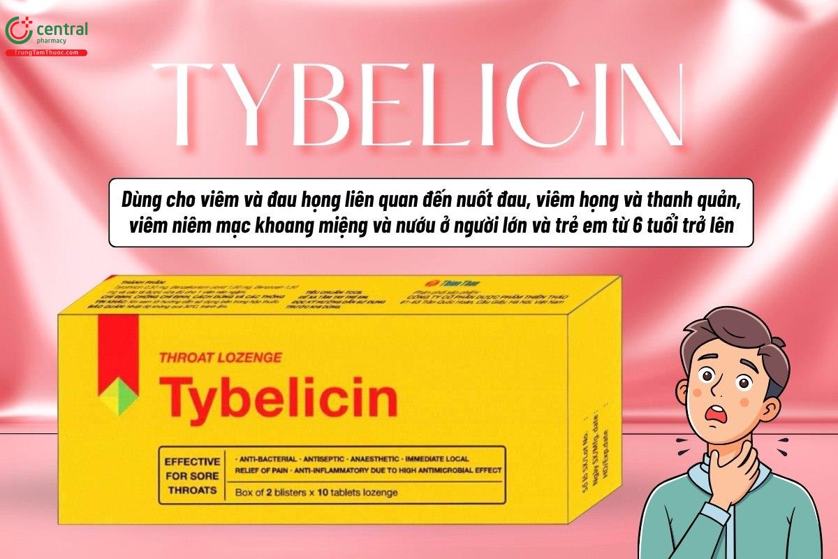 Tác dụng của thuốc Tybelicin