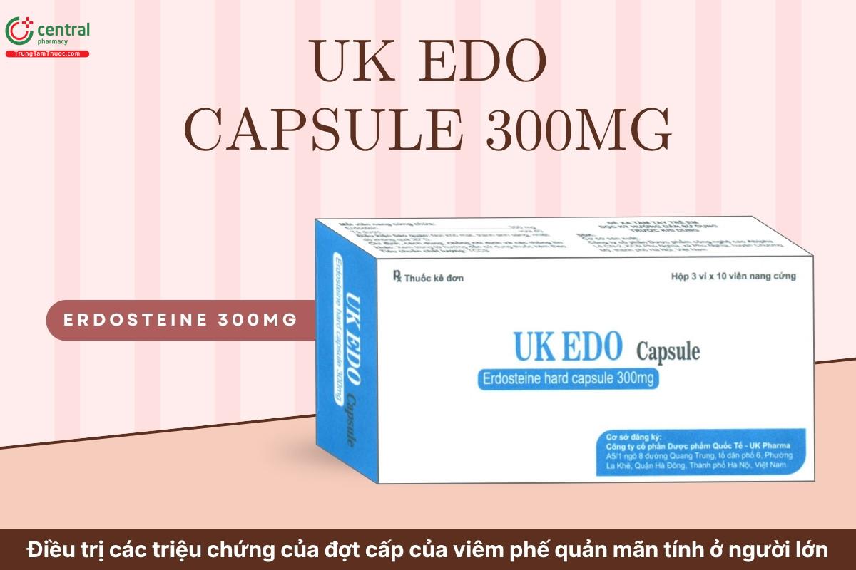 Chỉ định của thuốc Uk Edo Capsule 300mg