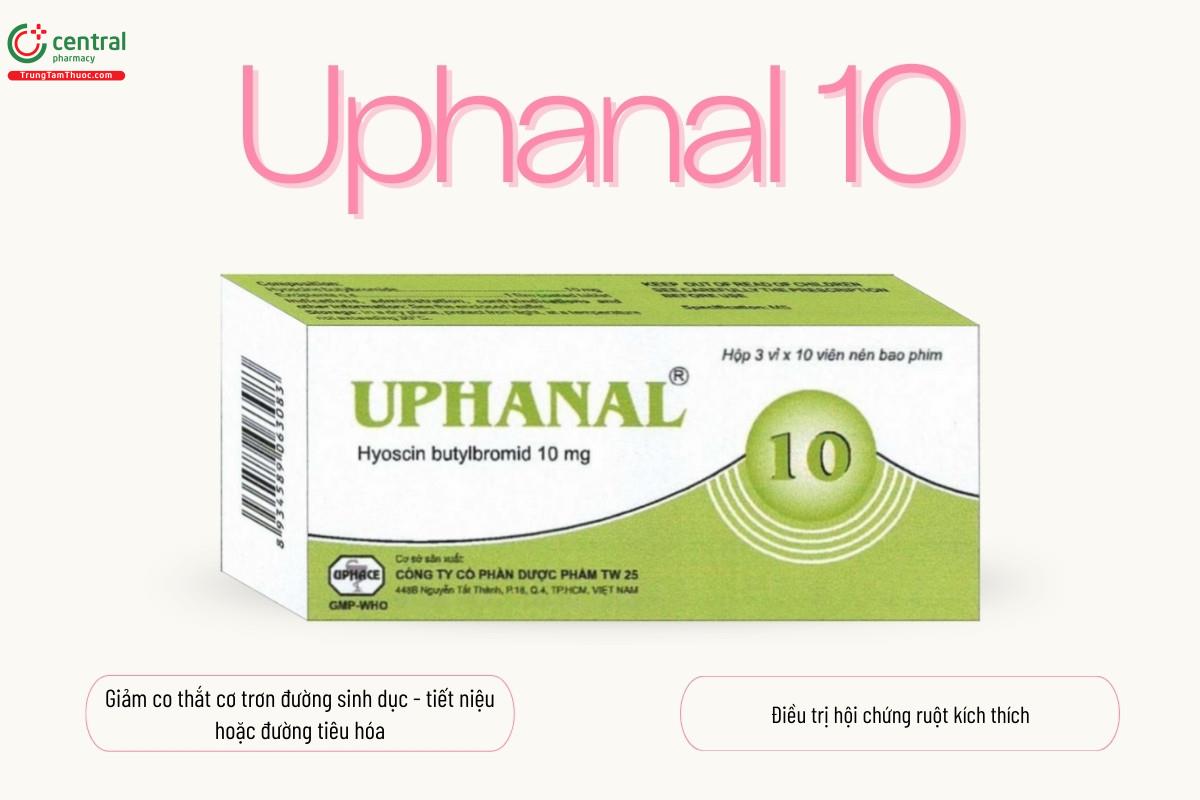 Chỉ định của thuốc Uphanal 10