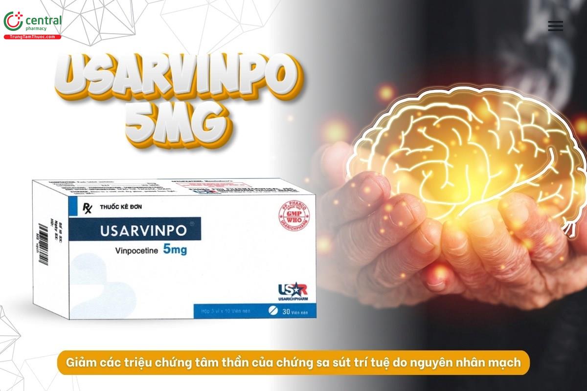 Tác dụng của thuốc Usarvinpo 5mg