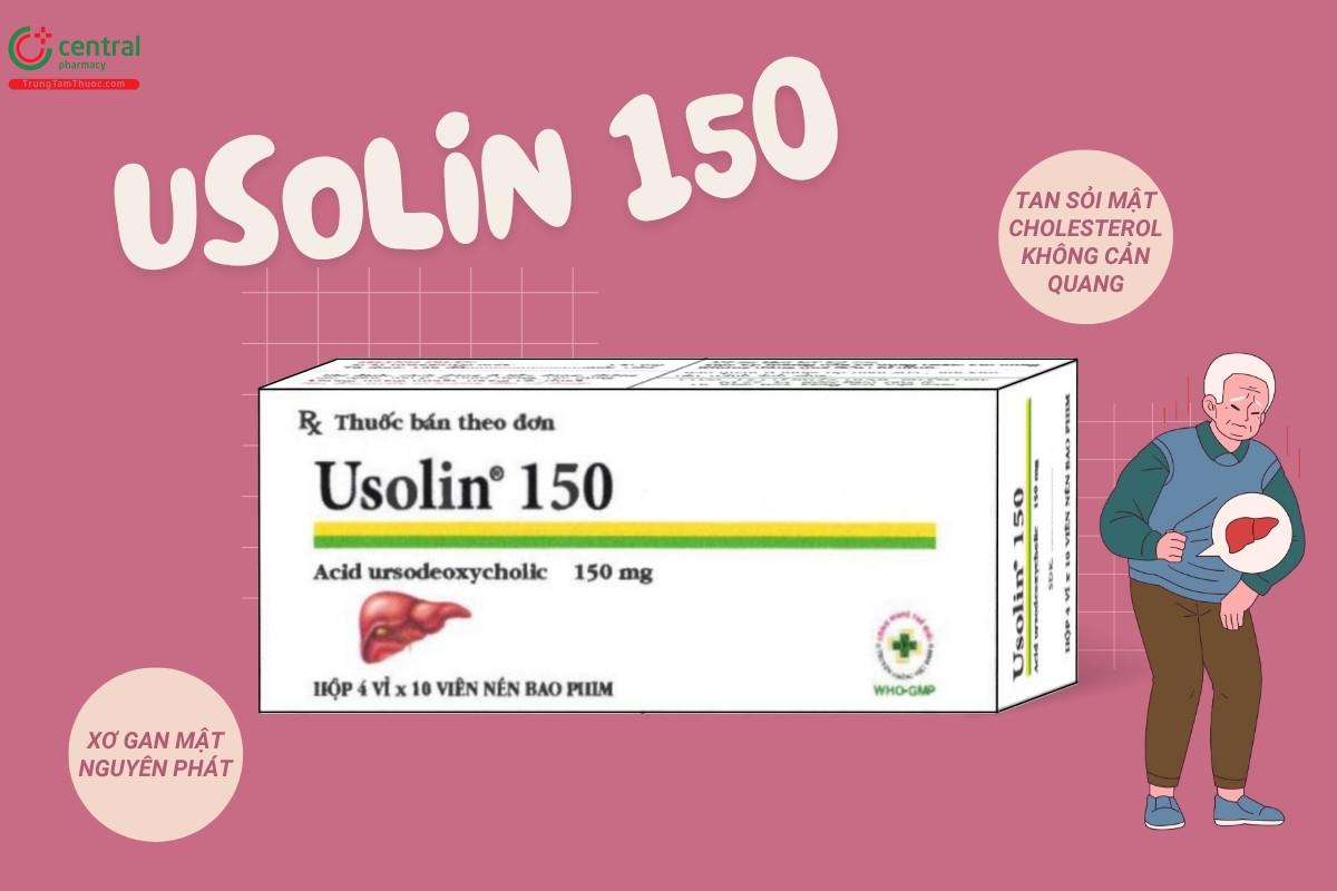 Chỉ định của thuốc Usolin 150