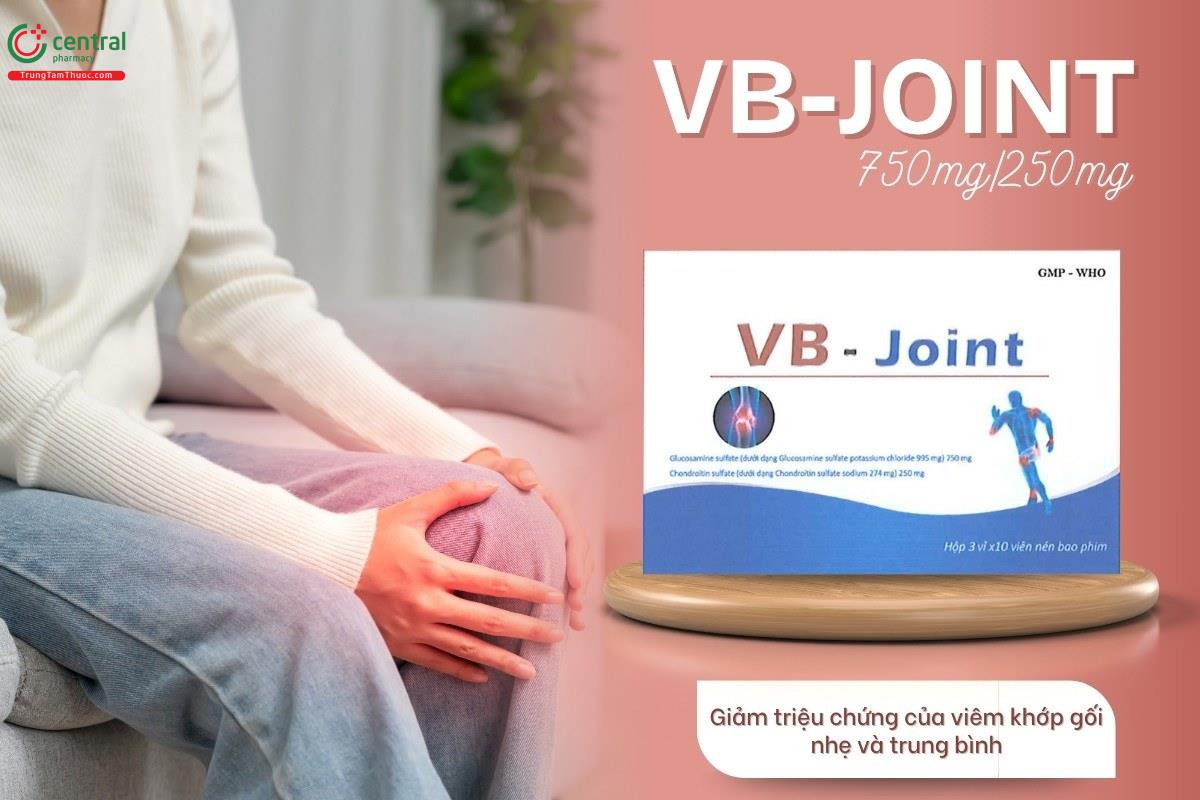 Chỉ định của thuốc VB-Joint 750mg/250mg