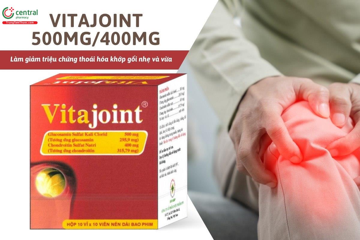 Chỉ định của thuốc Vitajoint 500mg/400mg