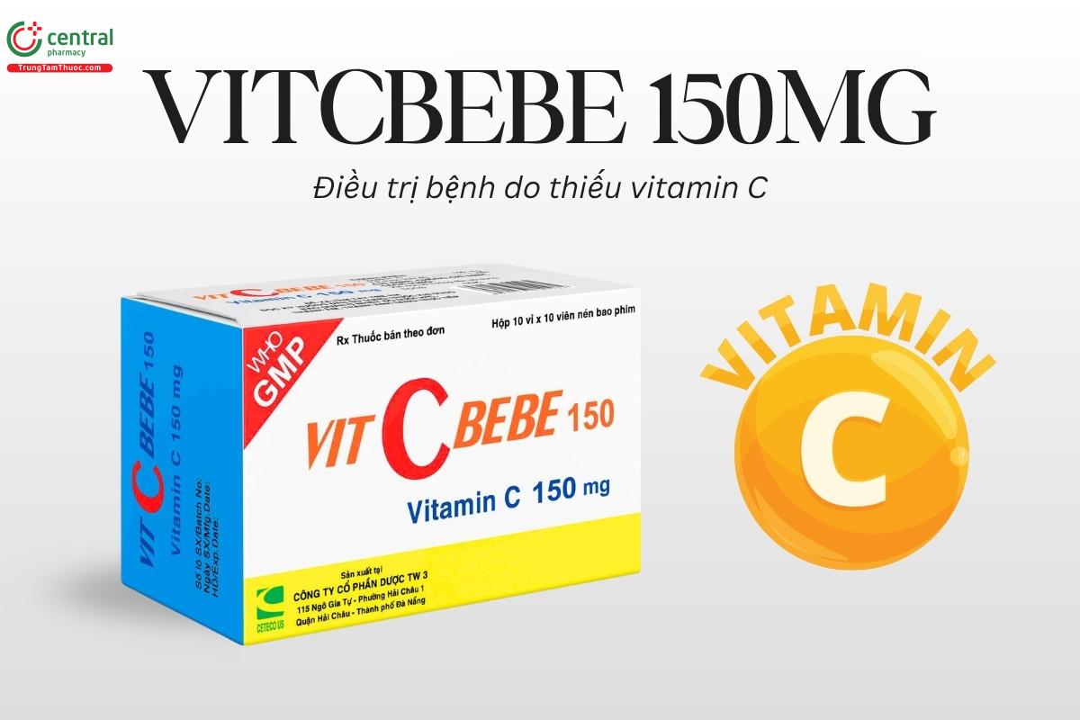 Chỉ định của thuốc Vitcbebe 150mg