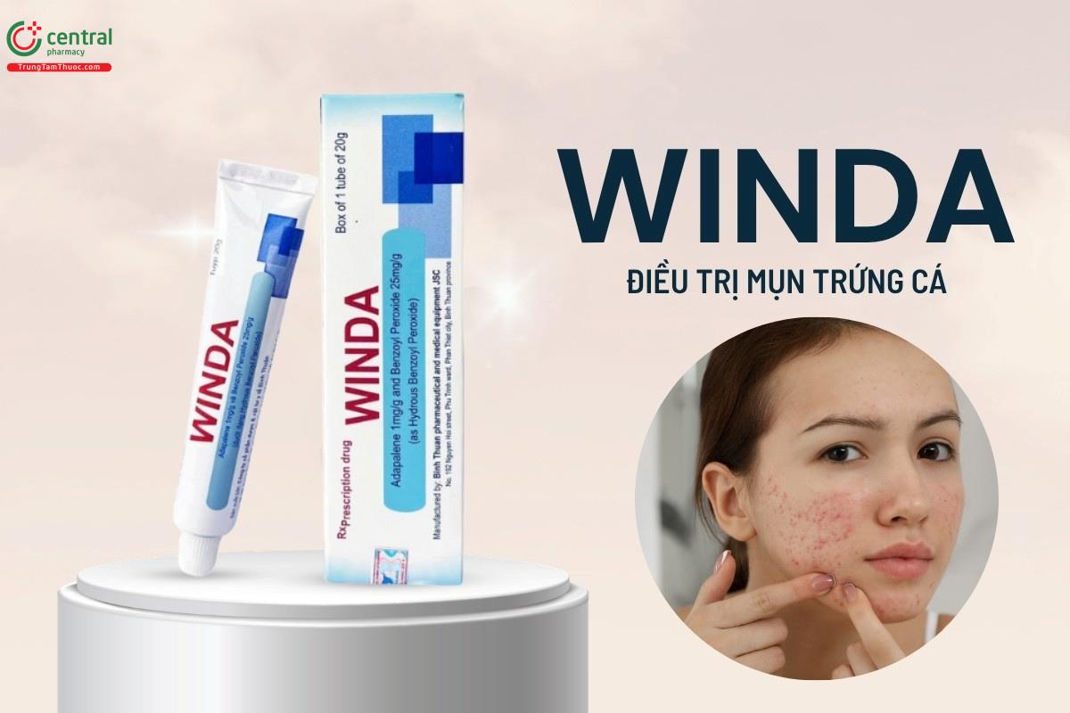 Thuốc Winda điều trị mụn trứng cá