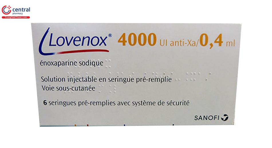 Thuốc Lovenox 4.000 anti Xa IU/0.4 ml