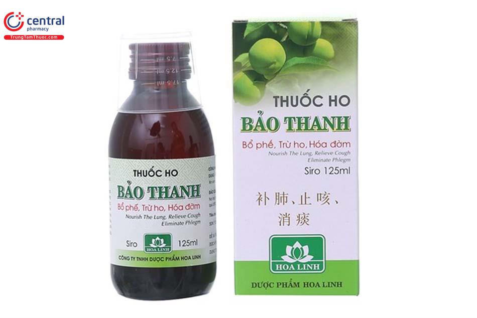 Hình ảnh Siro ho Bảo Thanh