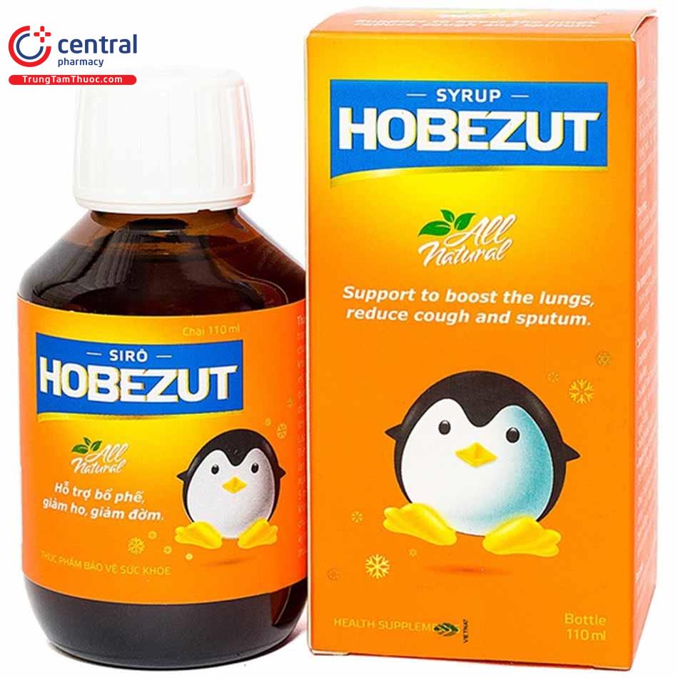 Sản phẩm siro ho Bezut