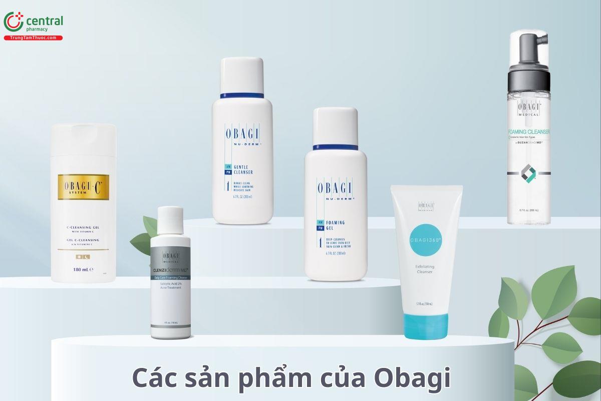 Các sản phẩm của thương hiệu Obagi