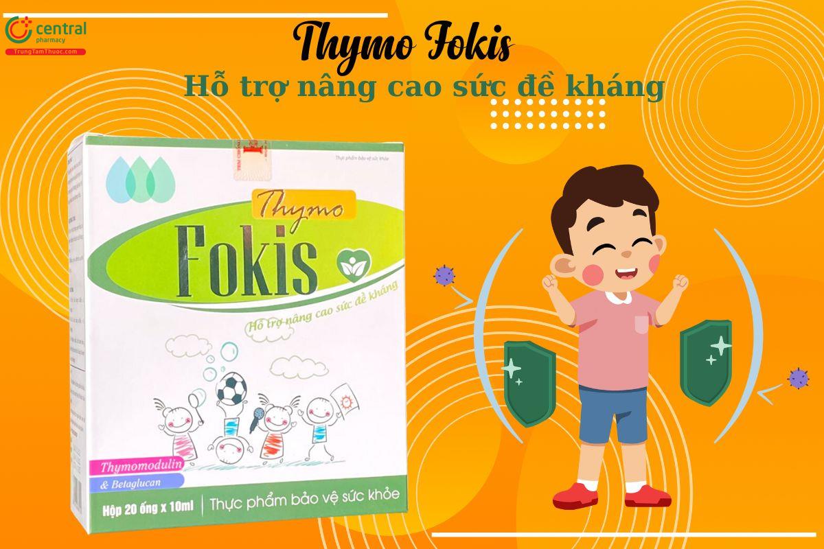 Thuốc Thymo Fokis tăng cường sức đề kháng, hỗ trợ tiêu hóa