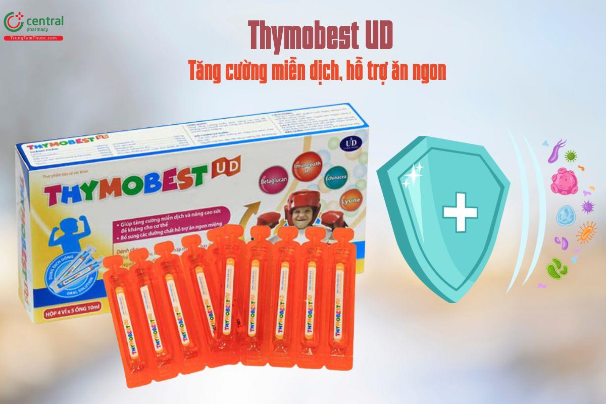 Thymobest UD hỗ trợ tăng cường miễn dịch, hỗ trợ ăn ngon