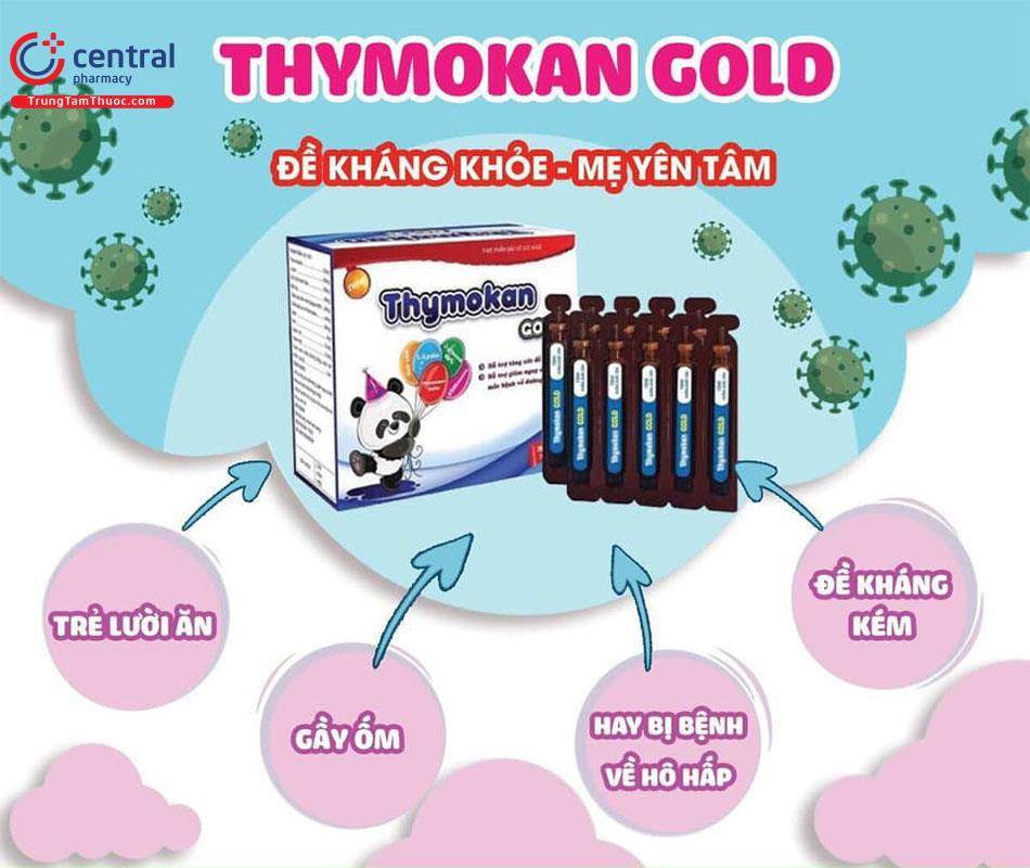 Thymokan Gold cho trẻ khỏe mạnh