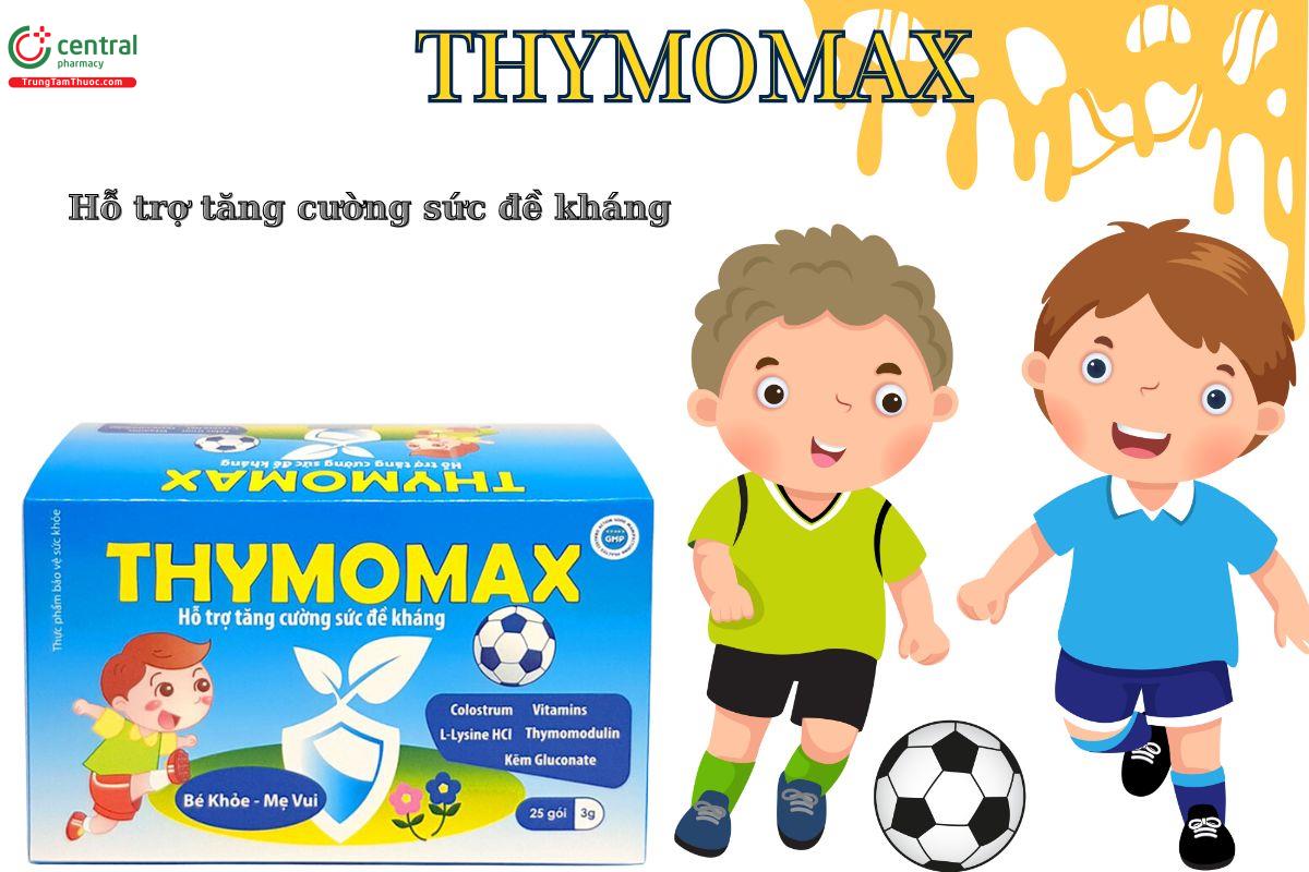 Thymomax Đông Nam Á giúp tăng cường sức đề kháng