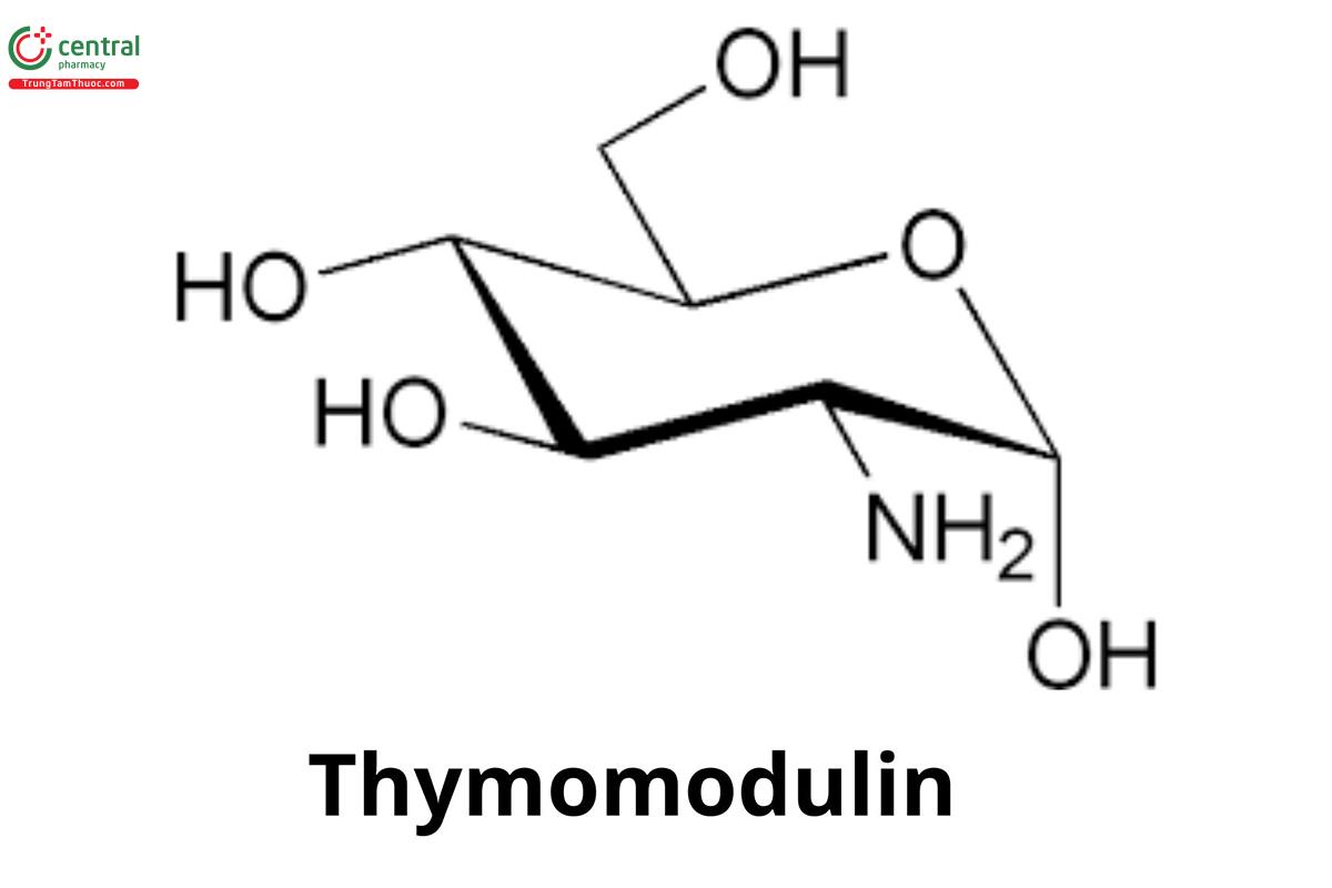 Công thức hóa học của Thymomodulin