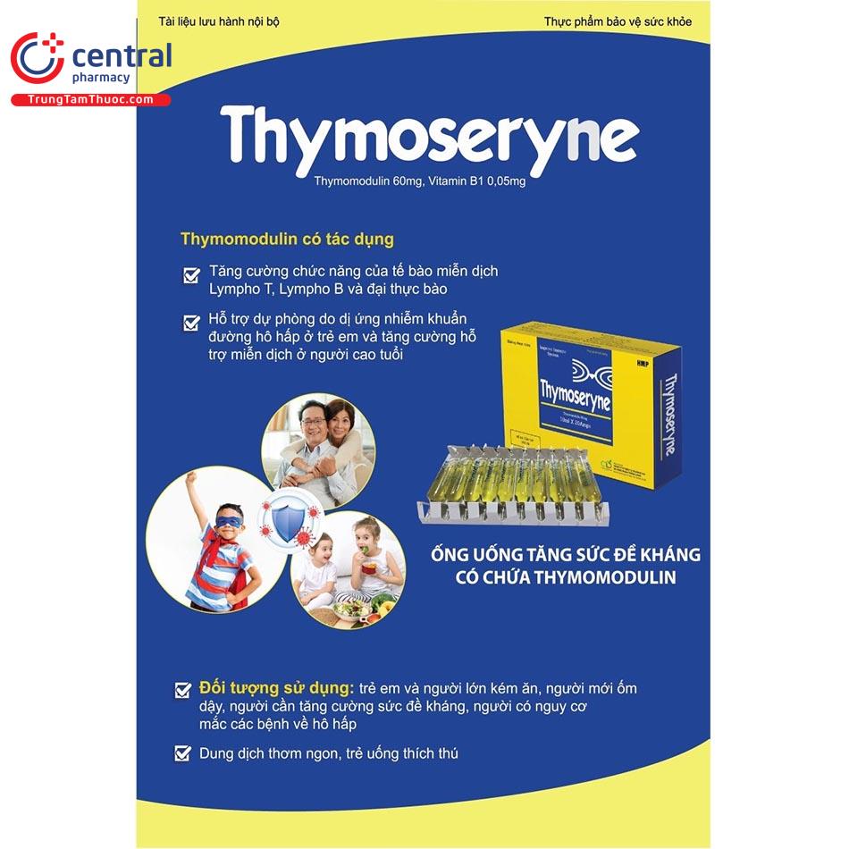 Thymoseryne giúp tăng cường miễn dịch