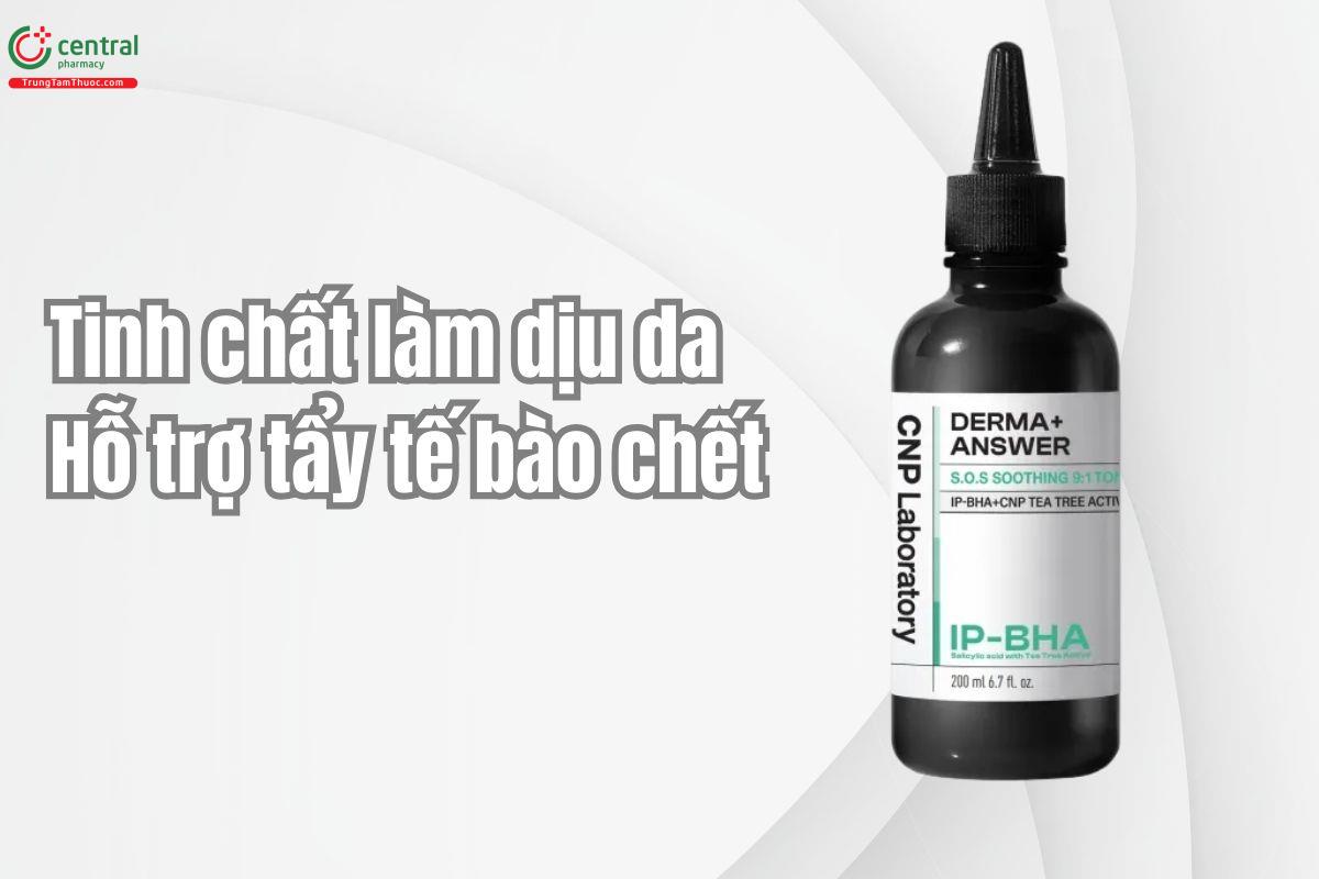 CNP Laboratory Derma Answer SOS Soothing Tonic Ampule cấp ẩm, kiềm dầu